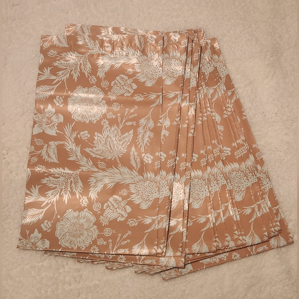 Floral ▪︎15 CT.▪︎ Polymailers NWT